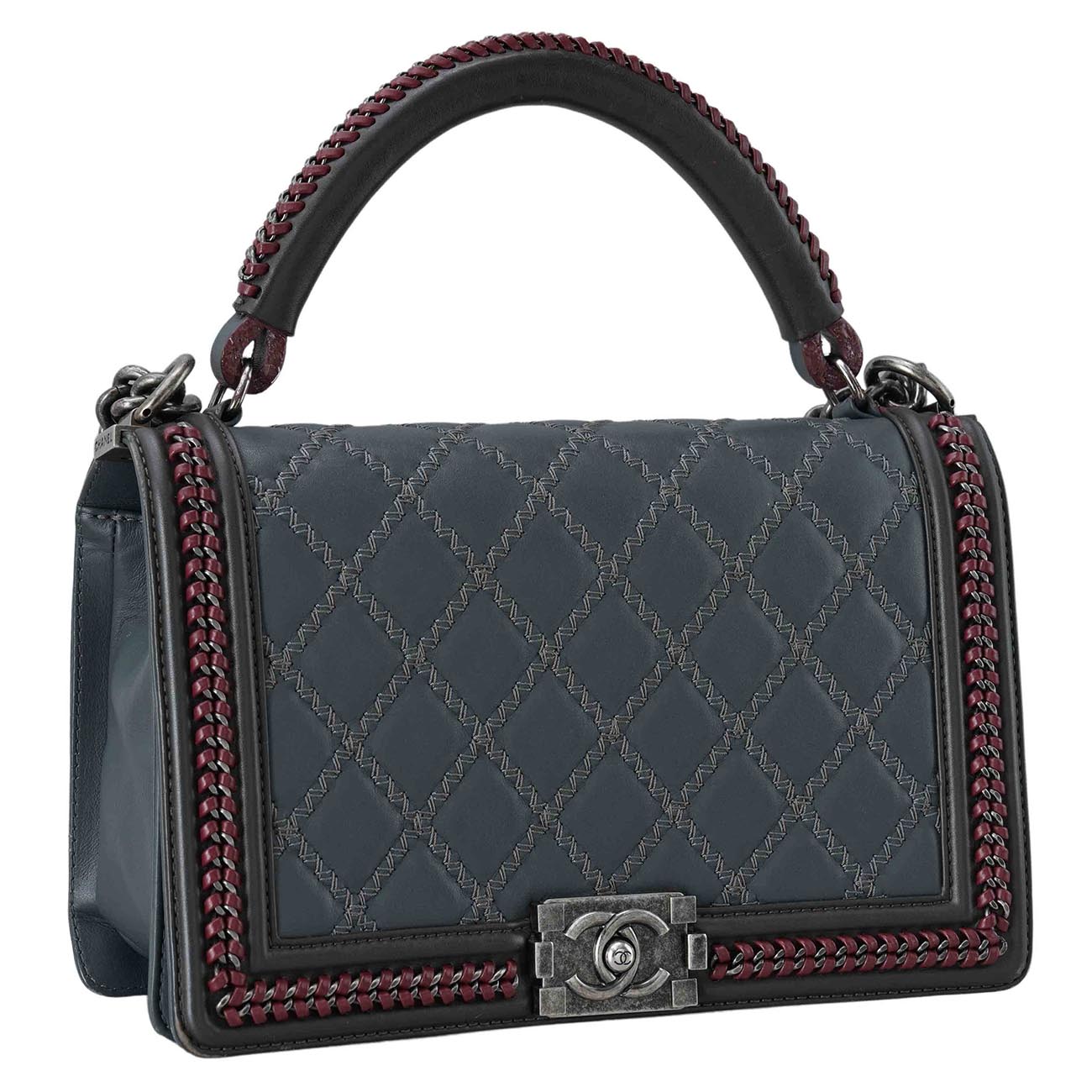 CHANEL(USED)샤넬 시즌 와일드 스티치 보이샤넬 숄더백